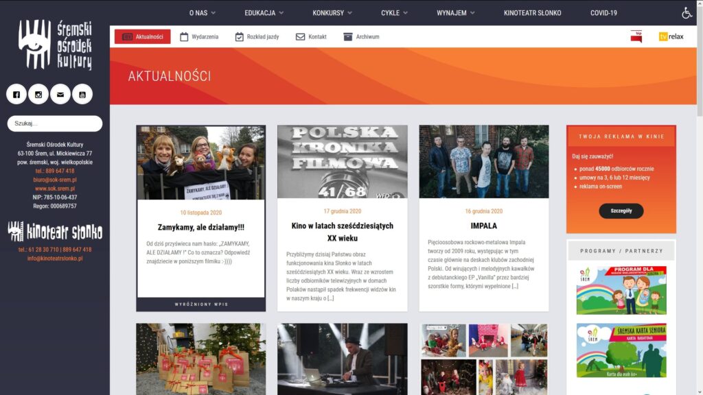 Grudniowe działania ŚOK… w sieci