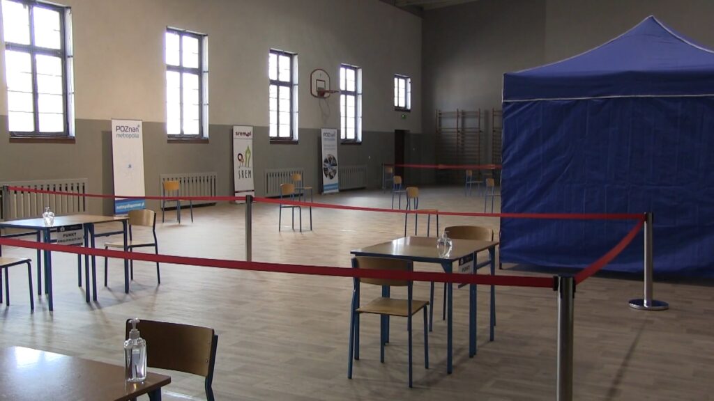 Punkt szczepień gotowy