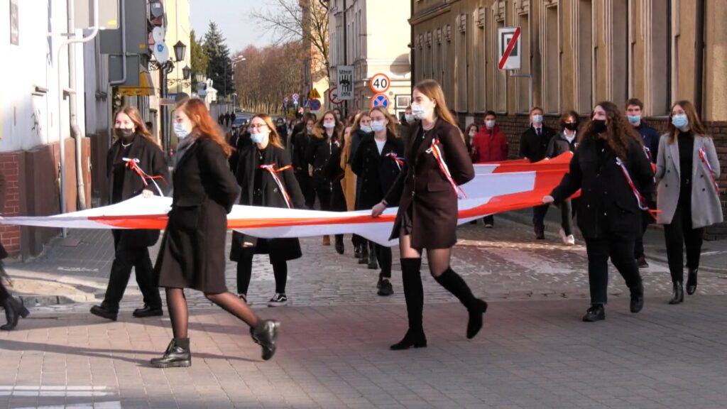Tak Licealiści obchodzili święto niepodległości