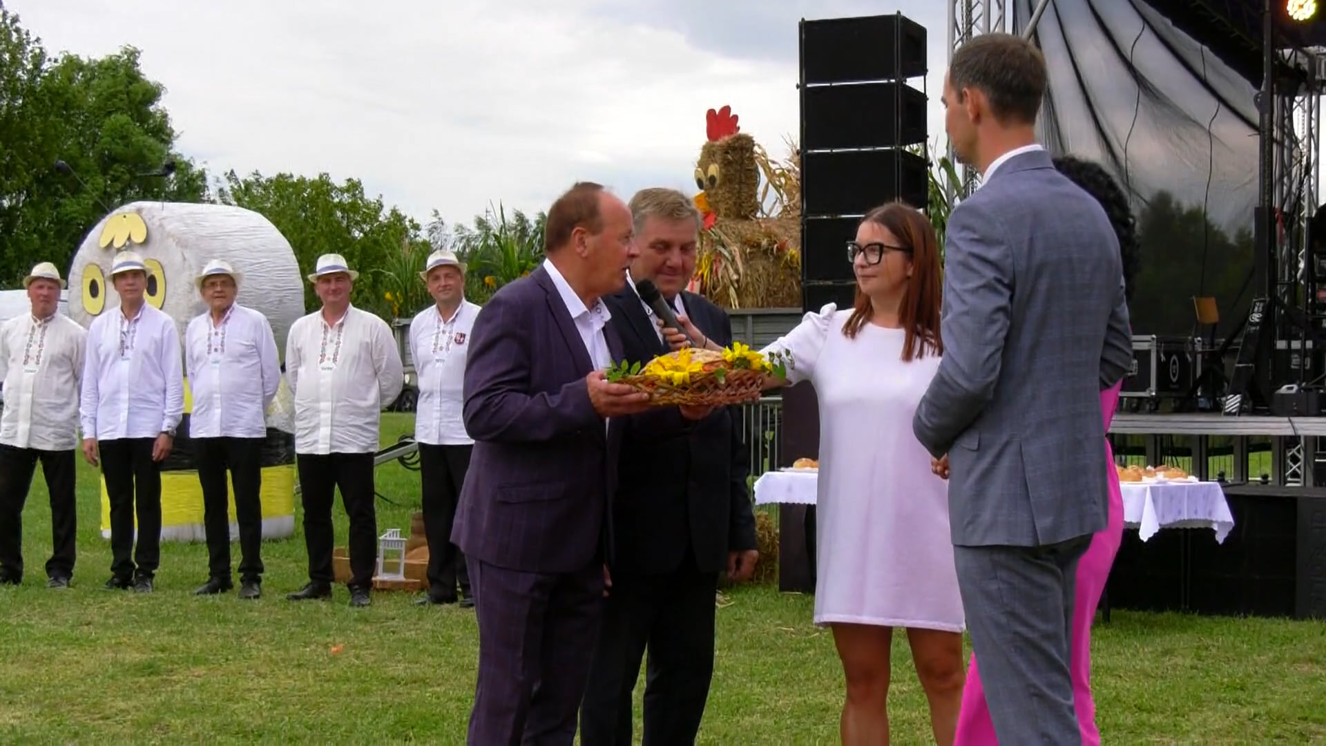 Gminne święto plonów w Mchach