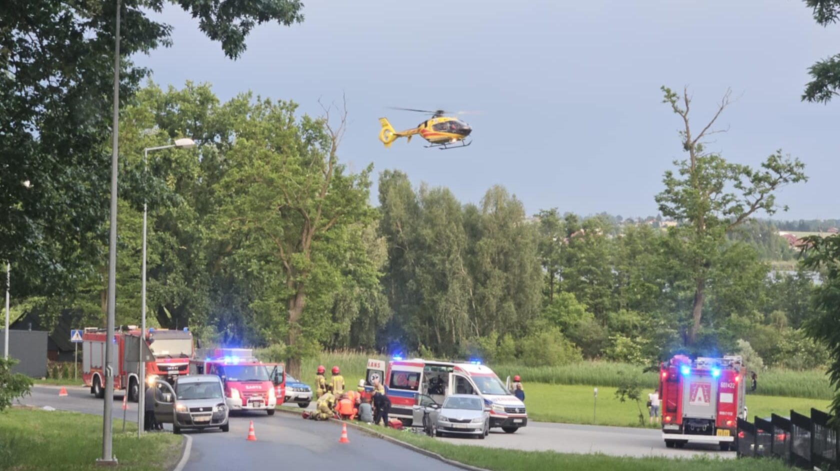9-latek na rowerze wjechał pod koła. Groźny wypadek w Dolsku