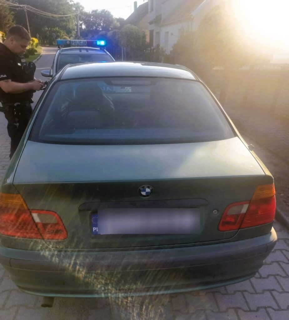 Trzy promile i brak prawa jazdy – pijany kierowca zatrzymany w Nowieczku
