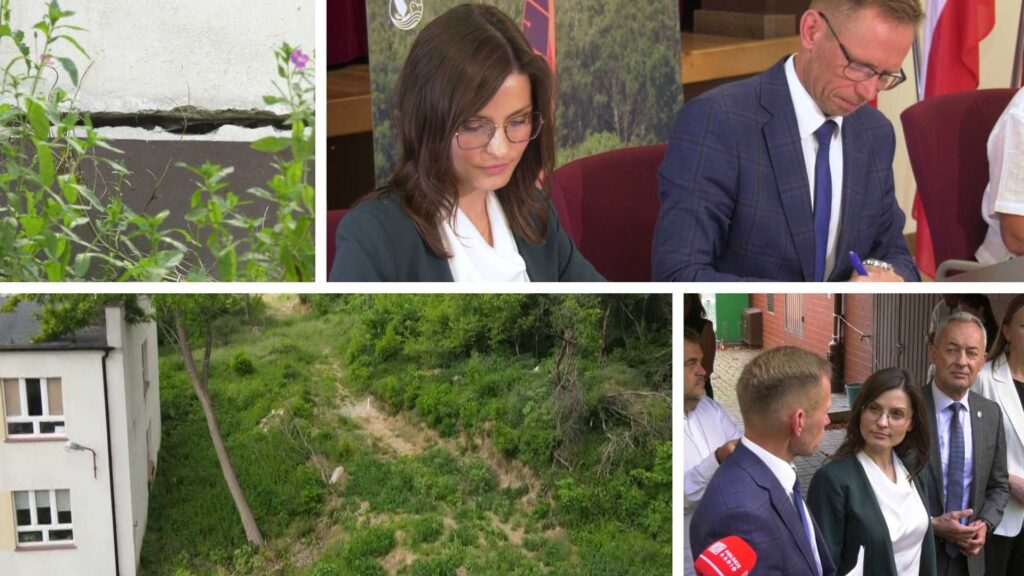 Blisko 11 mln dla Dolska. Wojewoda wizytowała zamkniętą szkołę i halę sportową