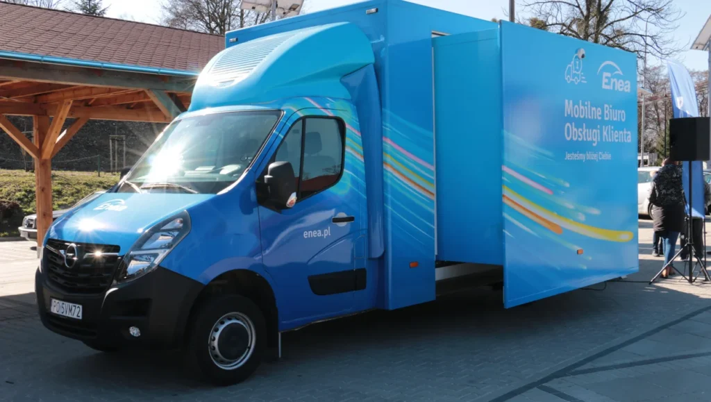Enea kończy z mobilnym biurem