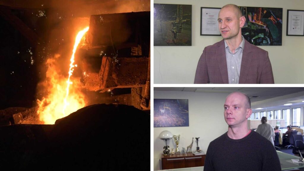 Tak powstaje żeliwna wieża ciśnień