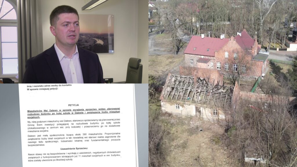 Mieszkańcy Dalewa sprzeciwiają się budowie kolejnych mieszkań socjalnych. Gmina podjęła decyzję