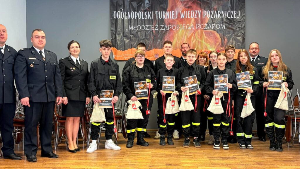 Młodzi strażacy zabłysnęli wiedzą
