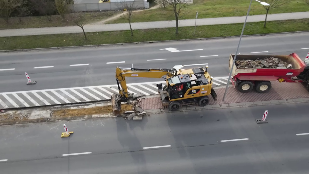 Budowa ronda ruszyła. Póki co bez większych utrudnień