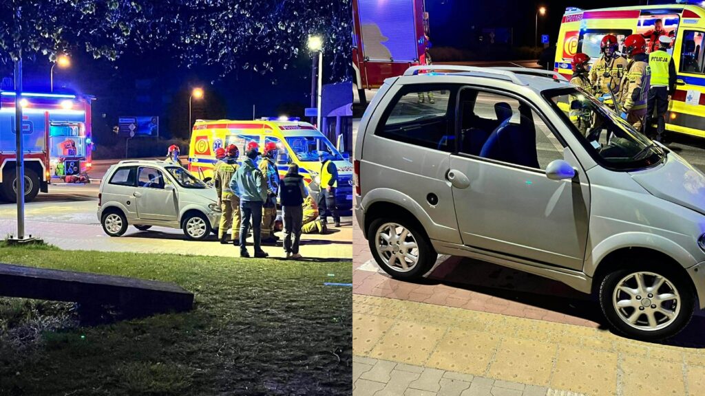 Minicar na boku. Nocne zdarzenie na Zamenhofa