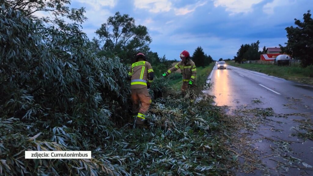 Dziesiątki interwencji po nawałnicy