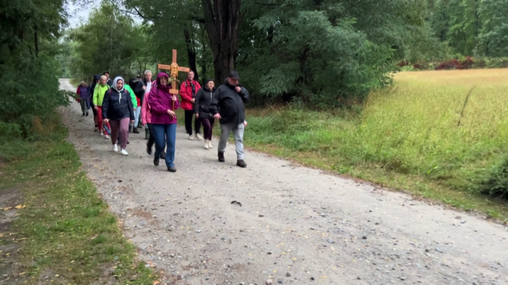 Z Dolska do Górki Duchownej. 40 kilometrów pieszej pielgrzymki